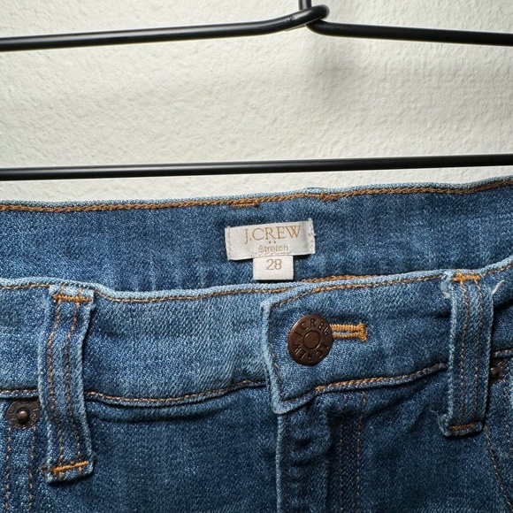 J. Crew Jeans Women's Size 28 Blue Medium Wash Denim Casual Everyday Stretch - Picture 3 of 5